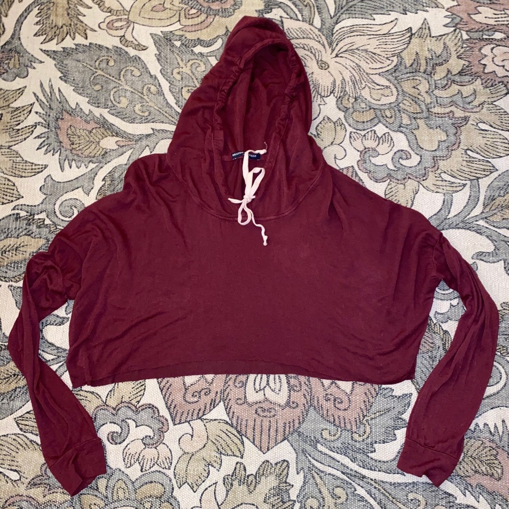 BRANDY CROP HOODIE
